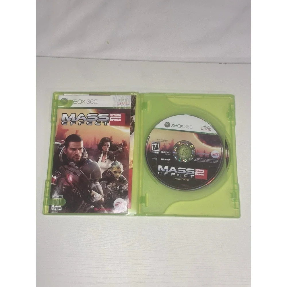 Mass Effect 2 Microsoft Xbox 360 Complete With Manual